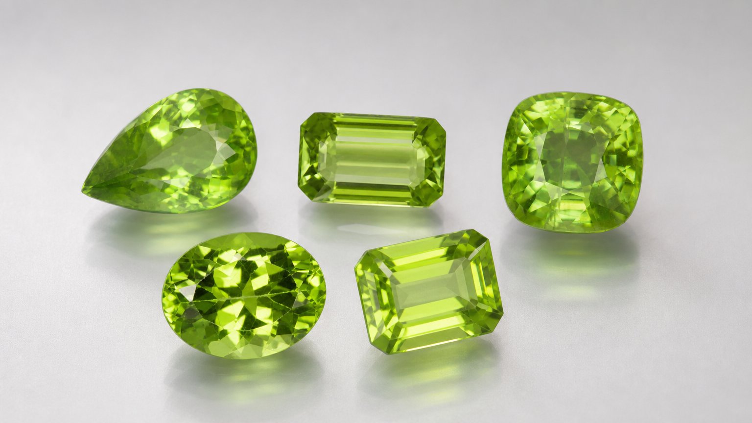 Gemas de peridoto natural - guia de compra