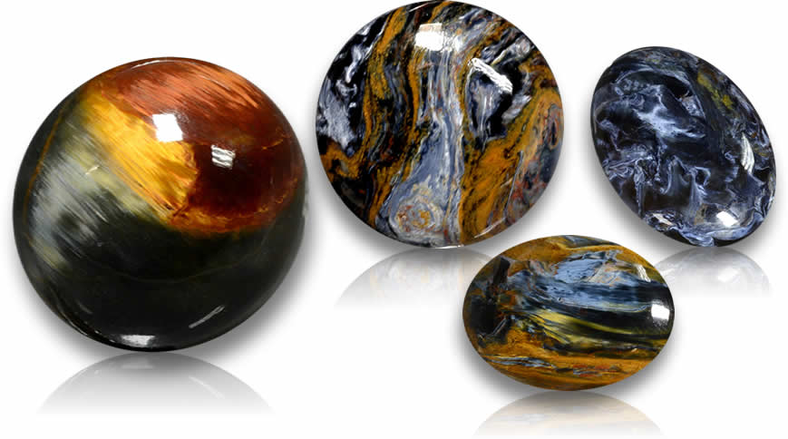 Cabochão de pietersita à venda