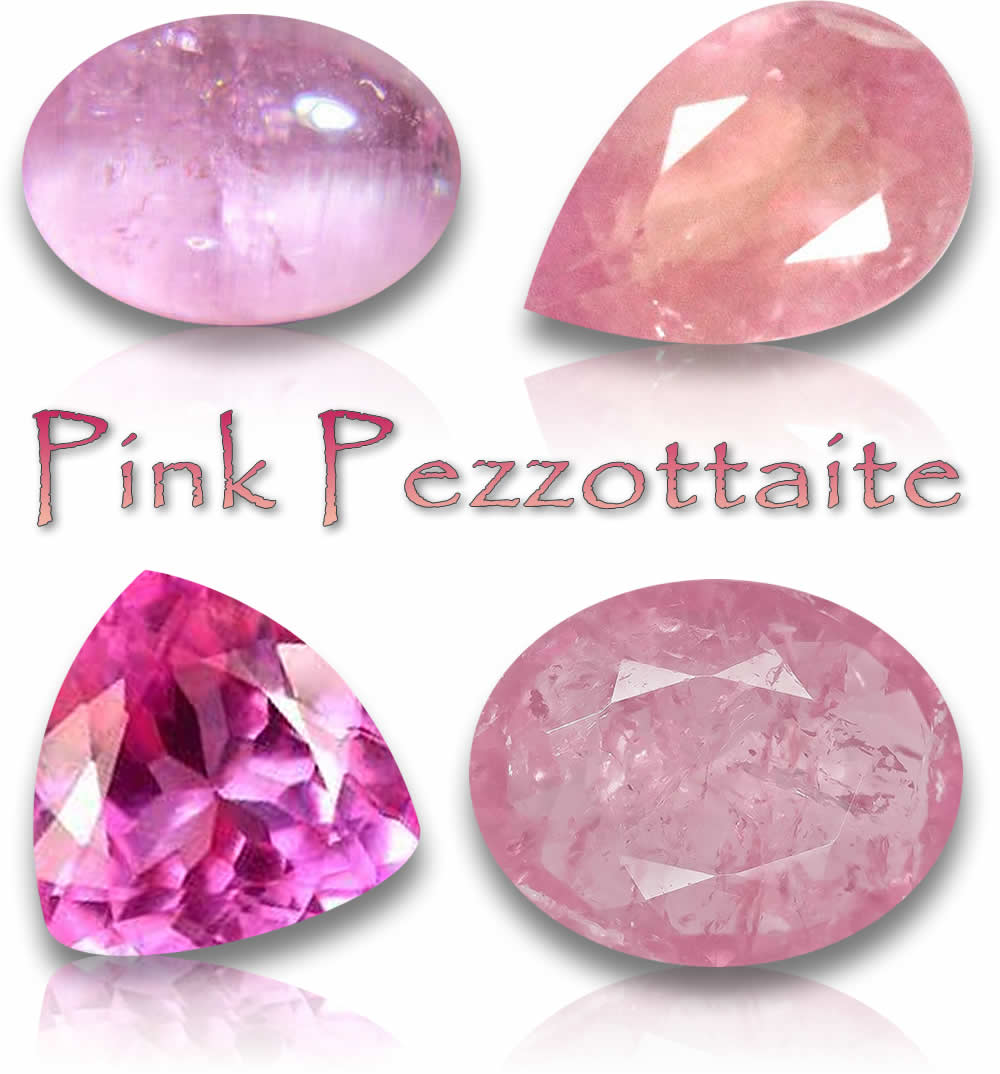 Pedras Preciosas Pezzottaite Rosa Natural