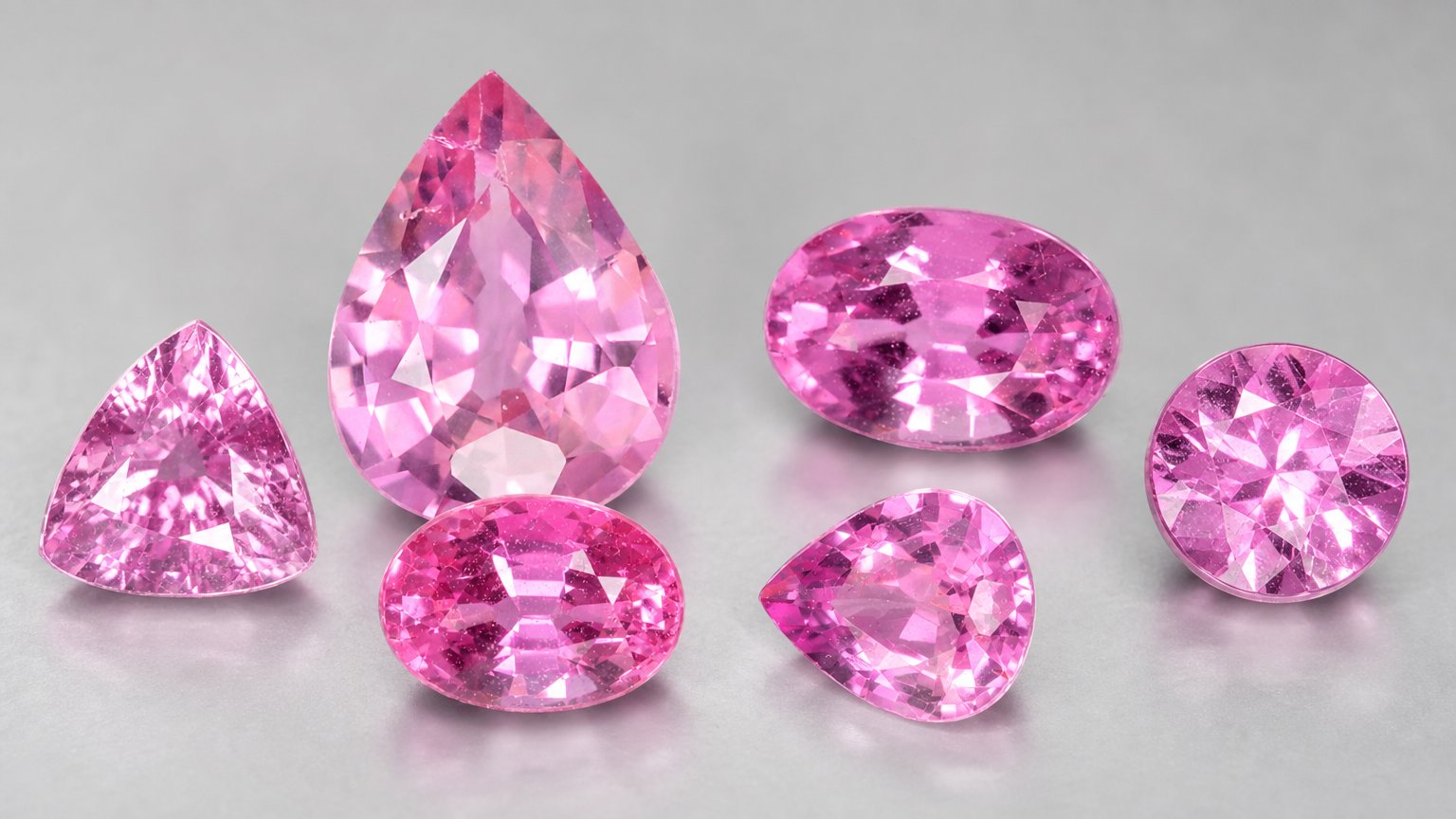 Guia de compra de gemas de safira rosa natural