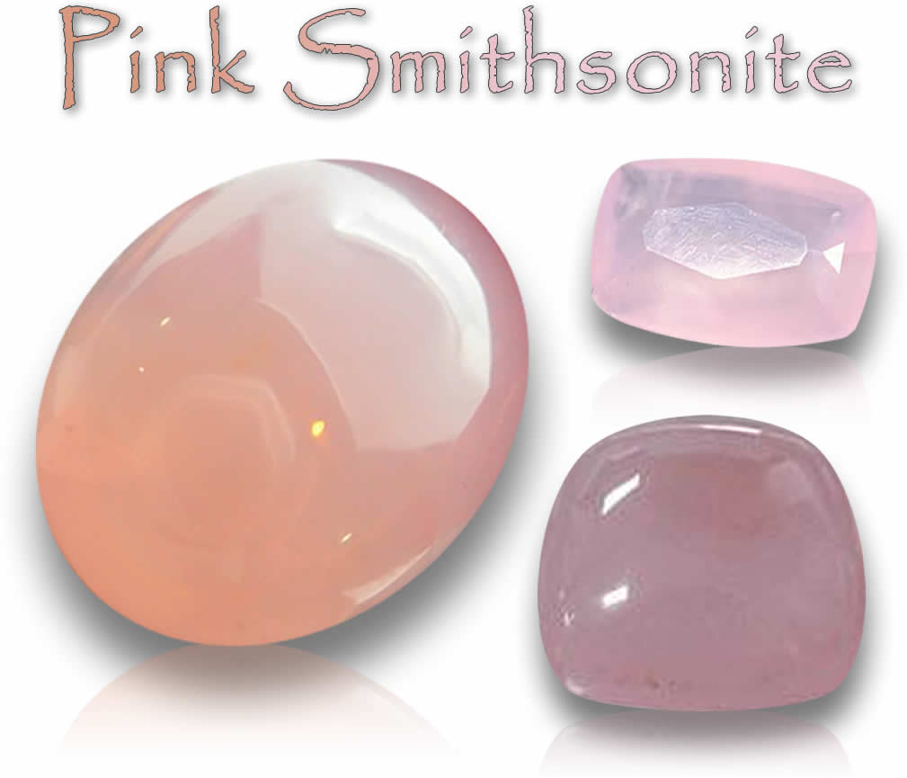 Pedras Preciosas Smithsonita Rosa Natural