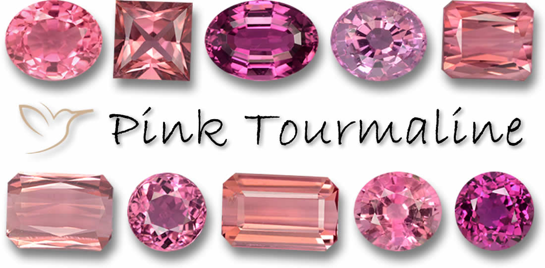 Turmalina Rosa - Gemas de Qualidade Certificada da GemSelect