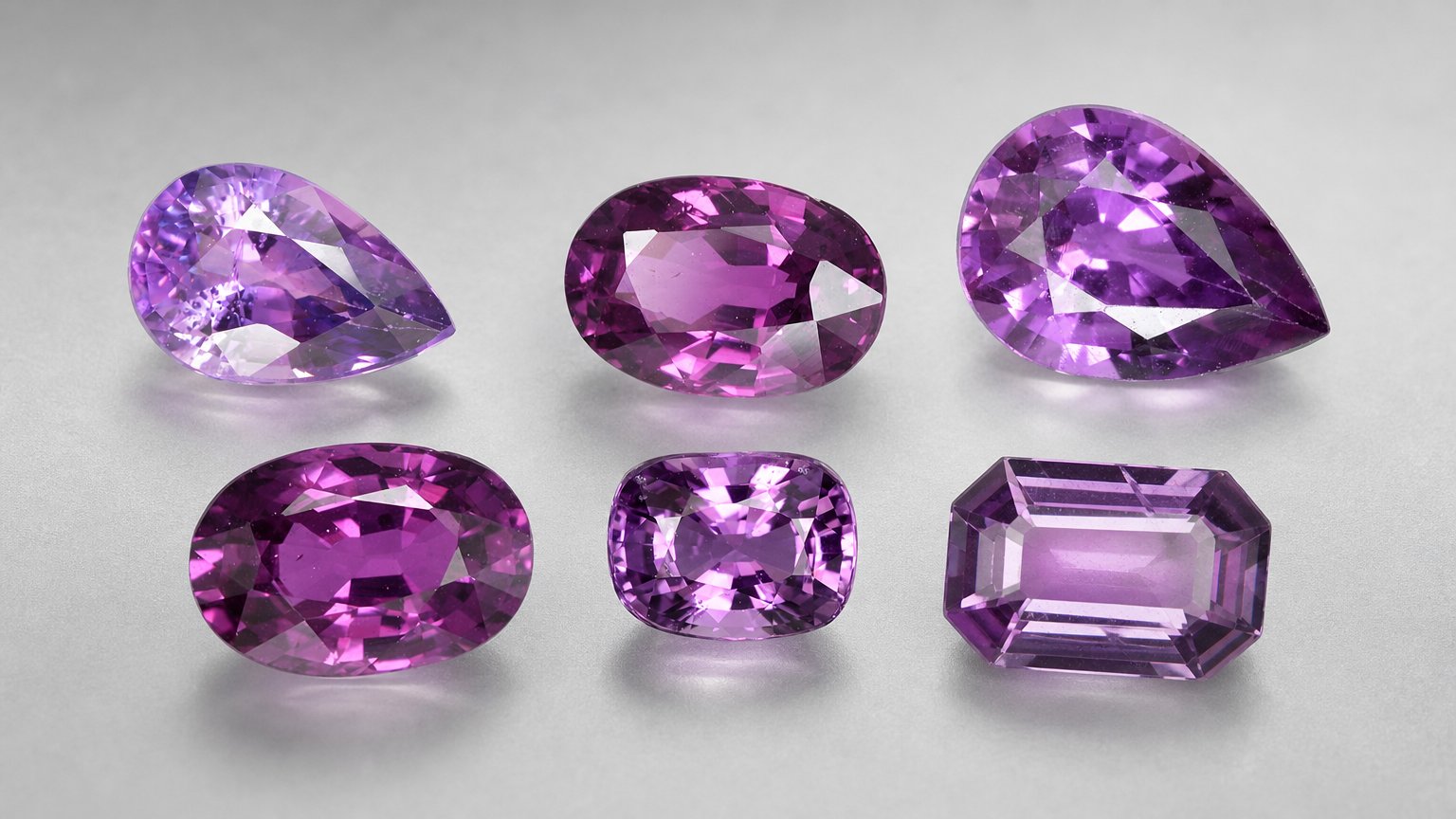 Guia de compra de gemas de safira roxa natural