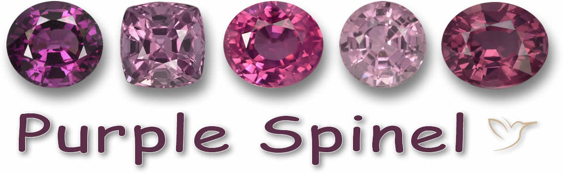 Compre pedras preciosas de espinélio roxo