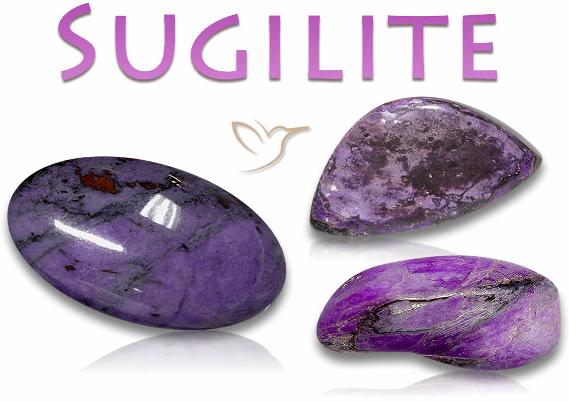 Sugilite roxa à venda