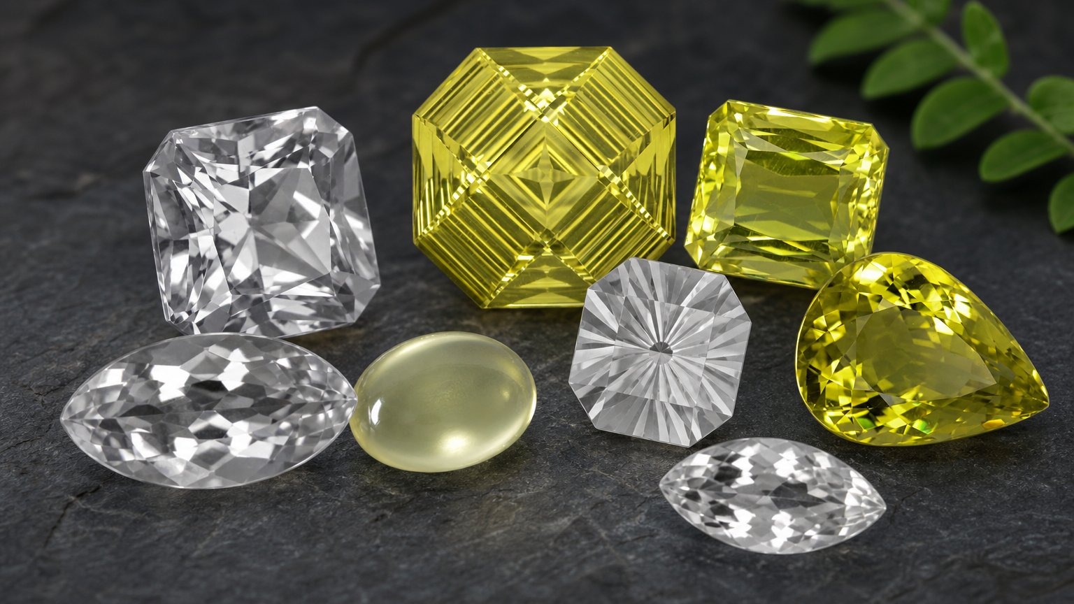 Pedras preciosas de quartzo natural - guia de compra