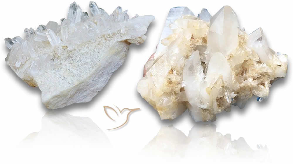 Pedras Brutas de Quartzo Branco