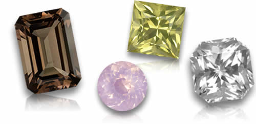 pedras preciosas de quartzo