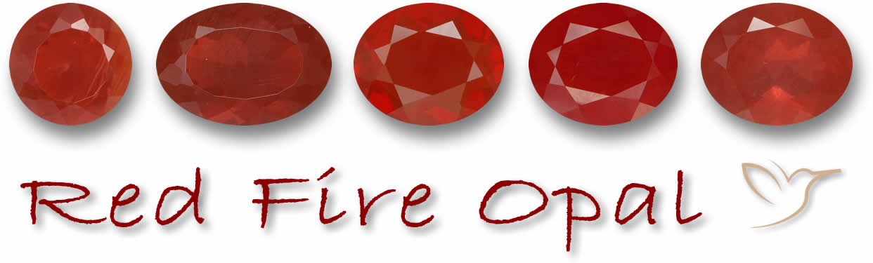 Compre pedras preciosas de opala de fogo vermelho