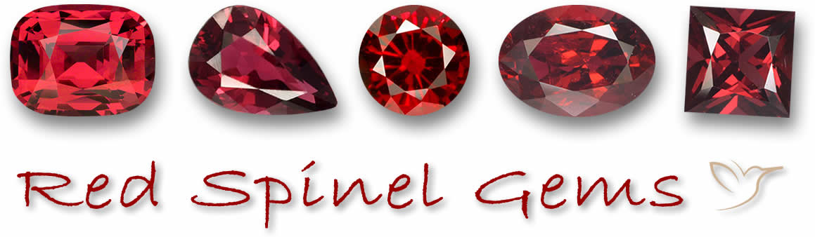Compre pedras preciosas de espinélio vermelho