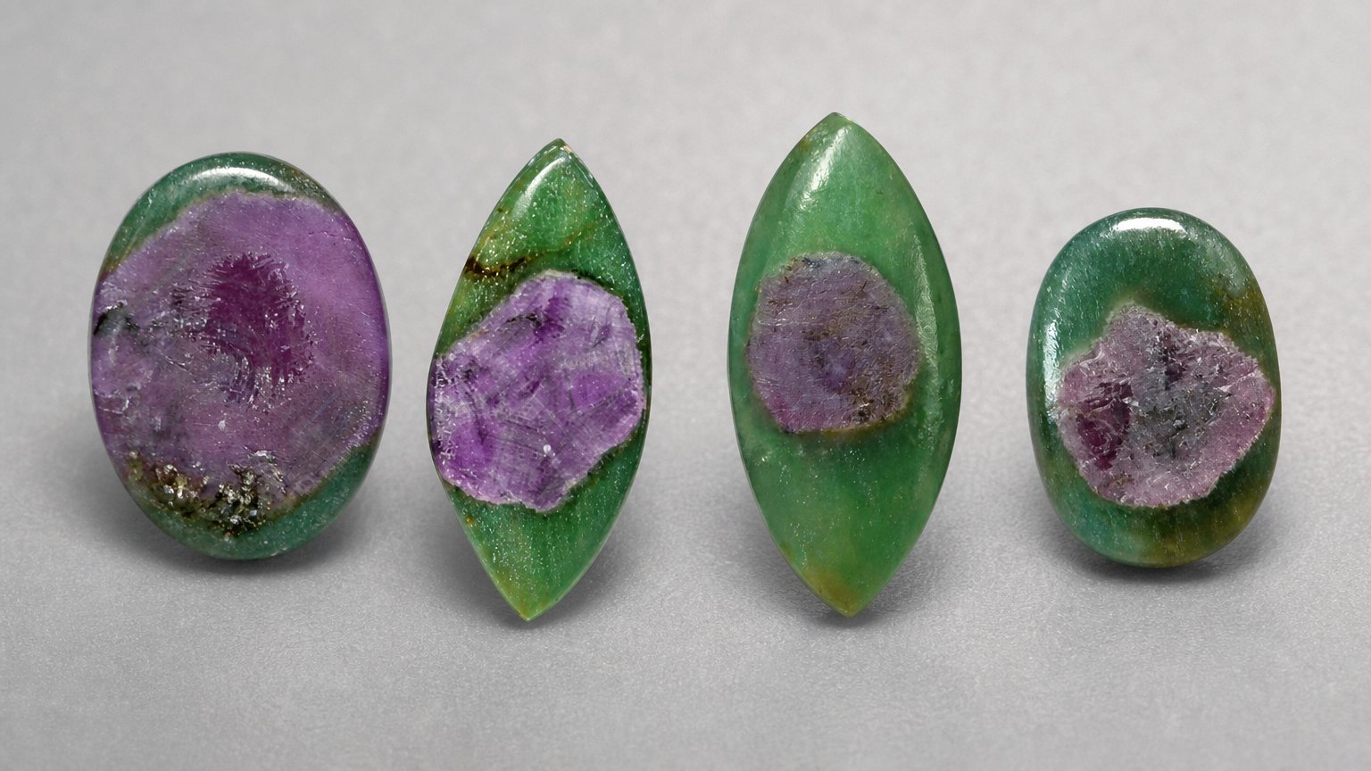 Rubi natural em gemas de fuchsite - guia de compra