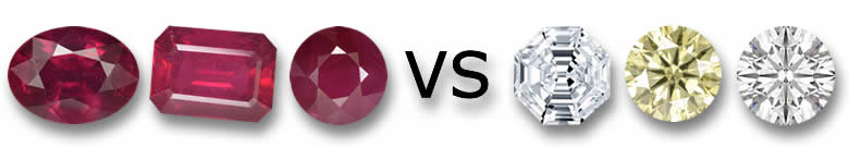 Rubis versus Diamantes