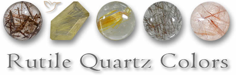 Cores de Quartzo Rutilo