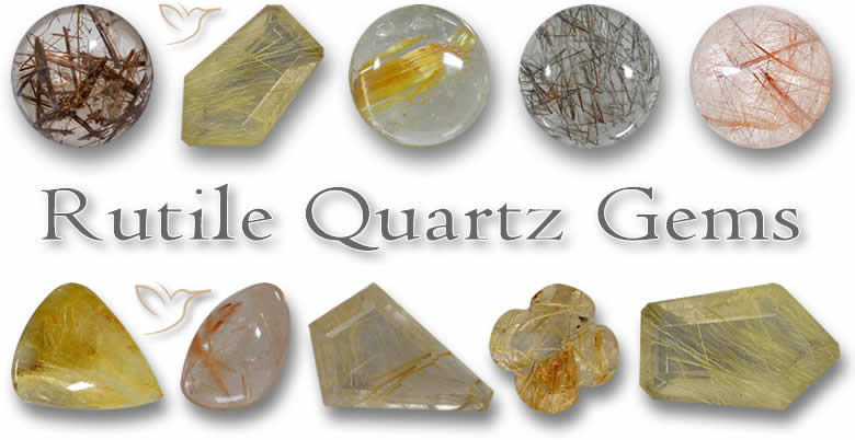 Compre pedras preciosas de quartzo rutilo