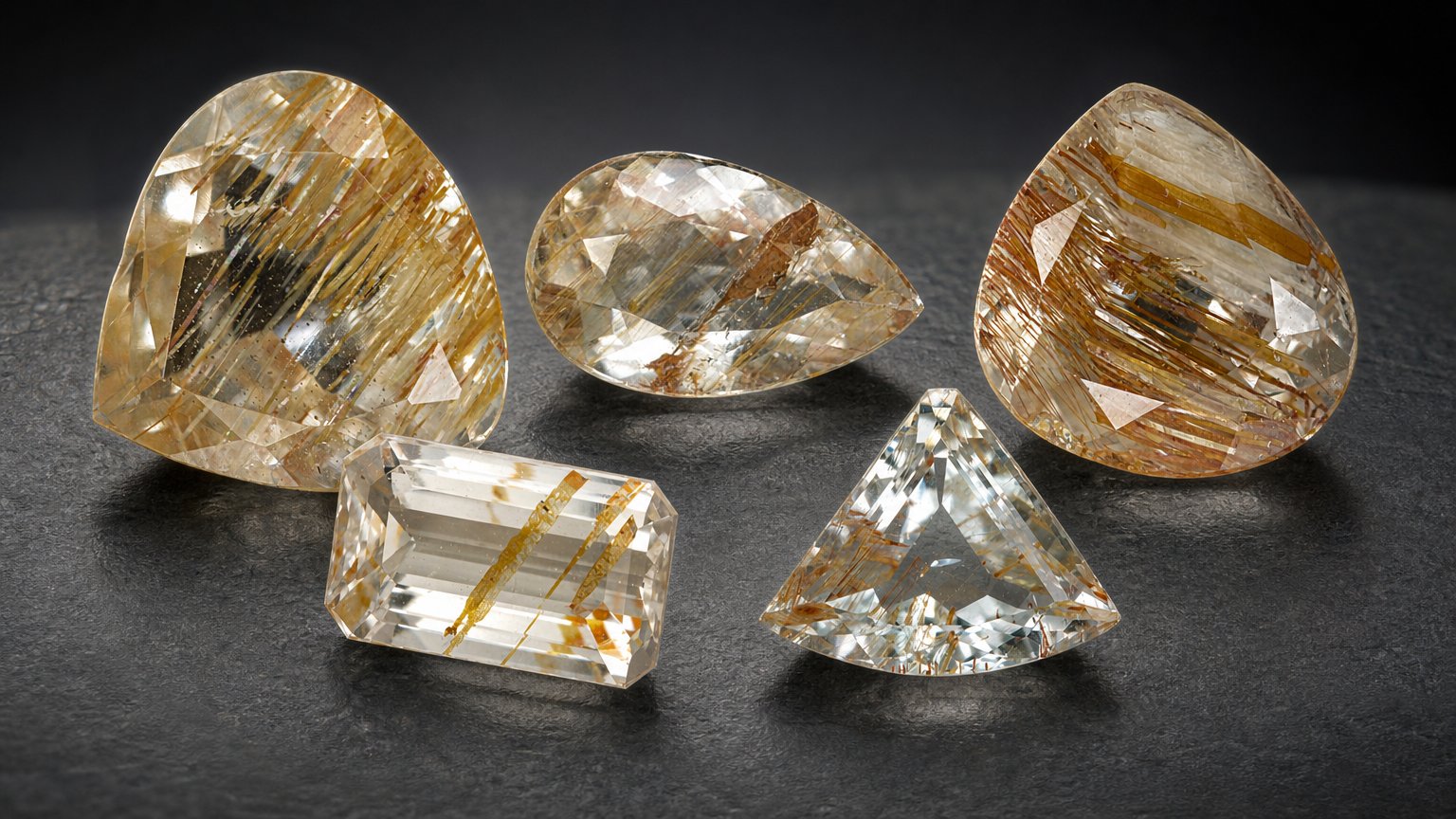 Guia de compra de gemas de topázio rutilado natural
