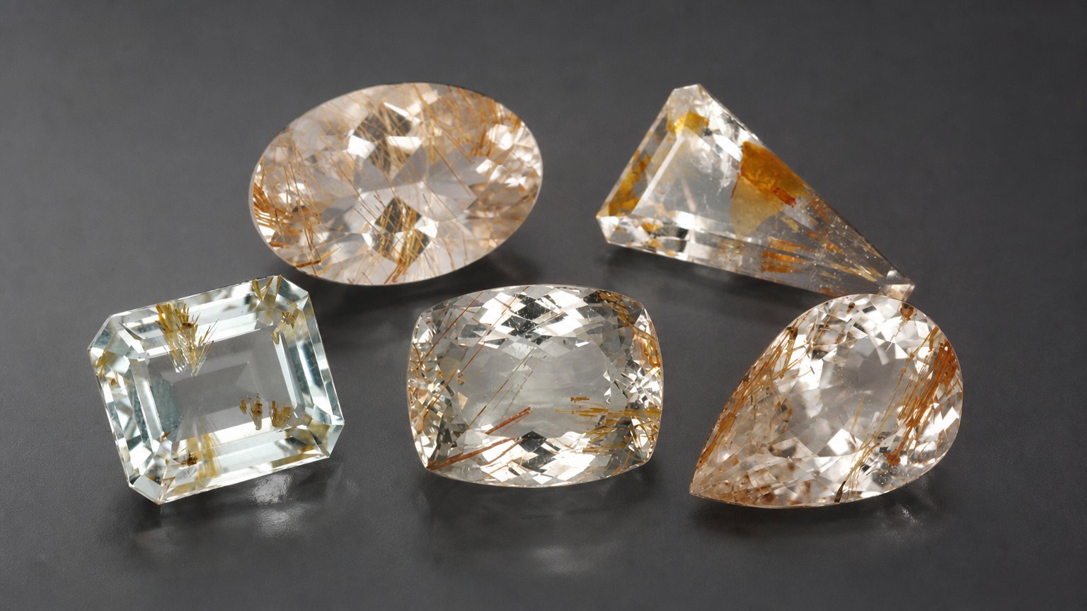 Guia de compra de gemas de topázio rutilado natural