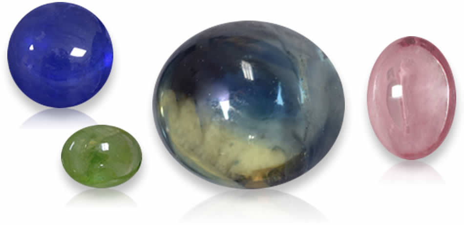 Cabochões de safira para venda