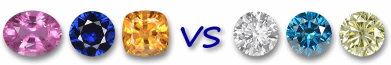 Safira versus Diamante