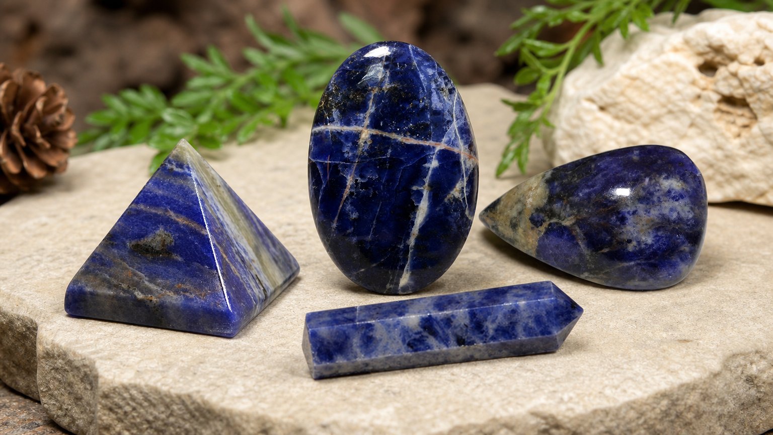 Gemas de sodalita natural - guia de compra