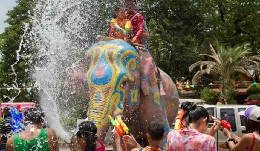 Songkran, o Ano Novo Tailandês