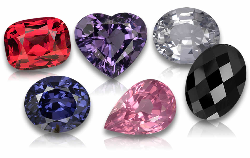 Pedra preciosa espinélio - Pedras preciosas de qualidade certificada da GemSelect
