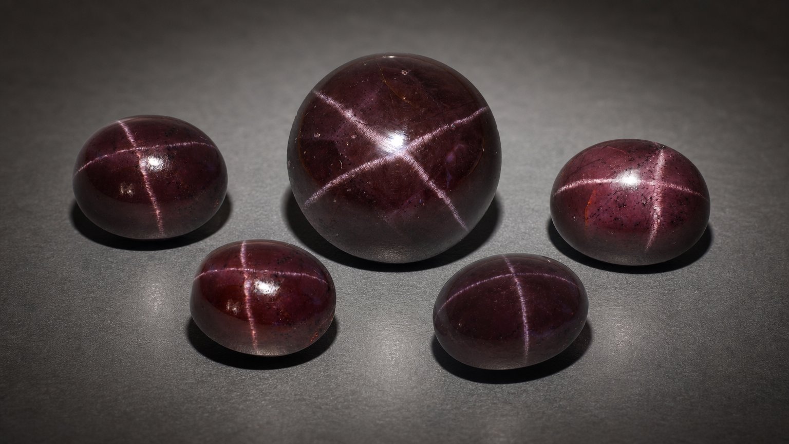 Guia de compra de gemas de granada estrela natural