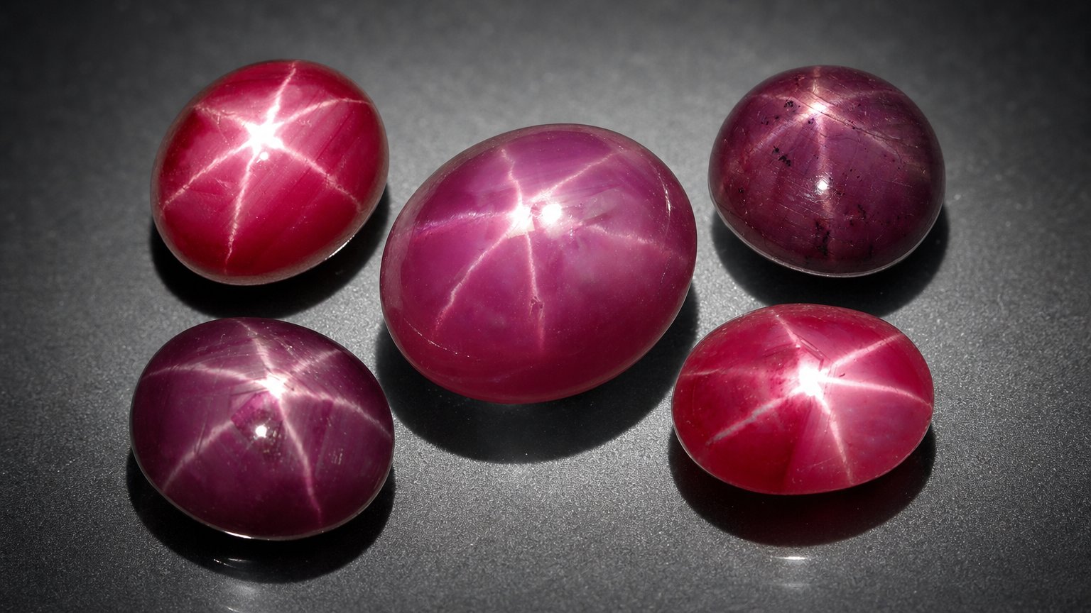 Guia de compra de gemas de rubi estrela natural