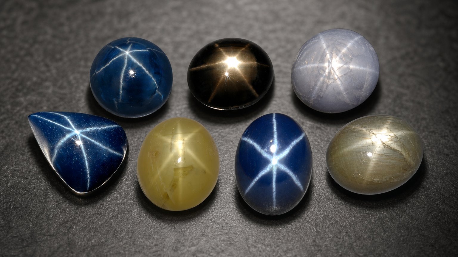 Guia de compra de gemas de safira estrela natural