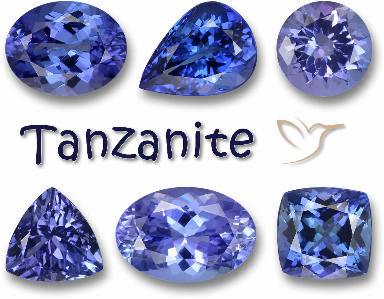 Compre pedras preciosas de tanzanita