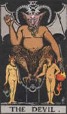 Carta de Tarô - O Diabo