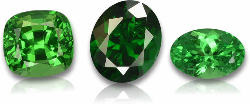 Granadas Tsavorite à venda