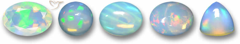 Gama de cores Opala Branca