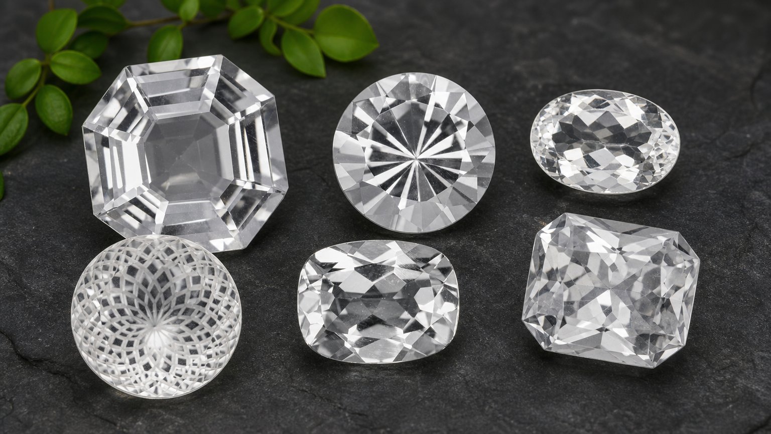 Pedras preciosas de quartzo branco natural - guia de compra