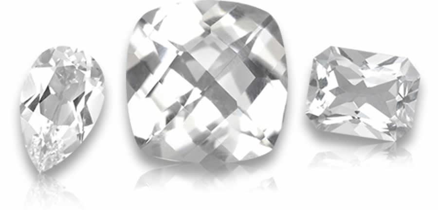 Topázio Branco - Gemas Naturais Certificadas da GemSelect