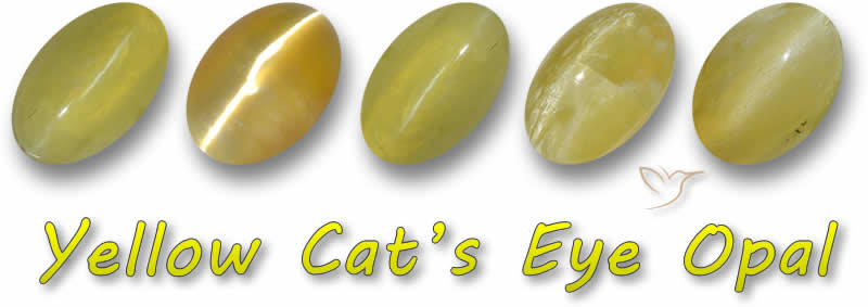 Compre pedras preciosas de opala de olho de gato amarelo