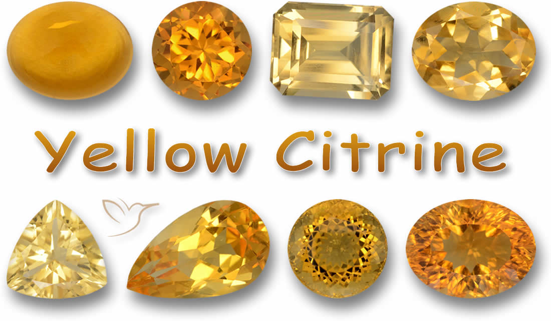 Citrino Amarelo - Gemas Naturais Certificadas da GemSelect