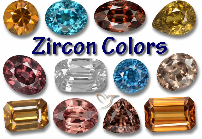 Pedras preciosas de zircônia na GemSelect