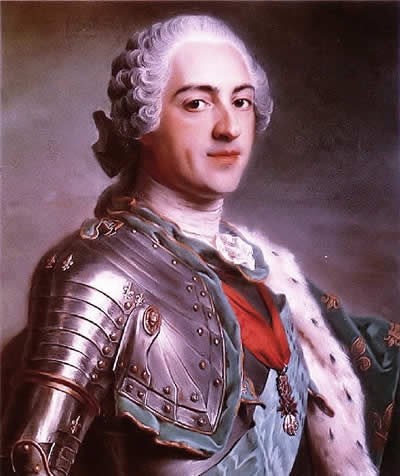 King Louis XV