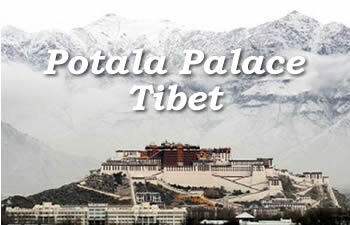 Palácio de Potala no Tibete