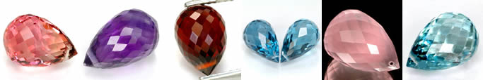 Compre todos os tipos de Briolettes de pedras preciosas na GemSelect