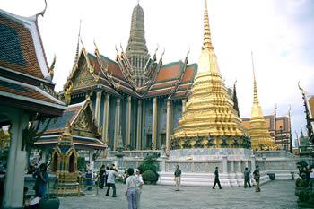 Grande Palácio em Bangkok / Tailândia