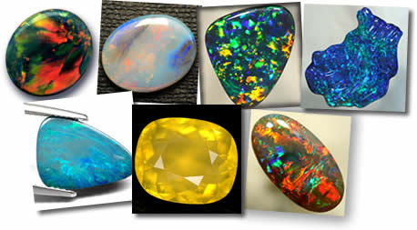 Opalas australianas naturais na GemSelect