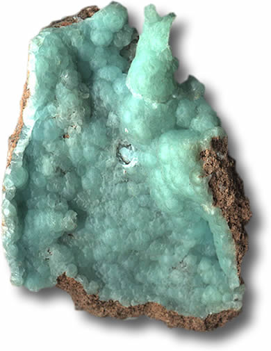 Pedra Bruta Smithsonita