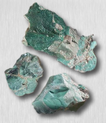 Variscite áspera de Utah