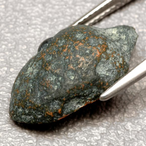 Geodo de ágata multicolorido natural 5,58ct, forma extravagante, opaco