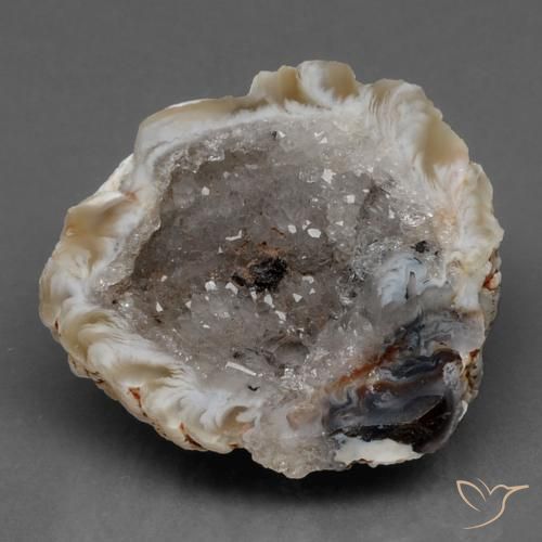 41.53ct Natural Multicolorido Geodo de ágata, Chique, Opaco