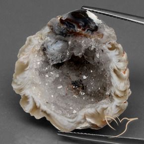 Geodo de ágata Multicolorido Natural 41.53ct, Chique, Opaco