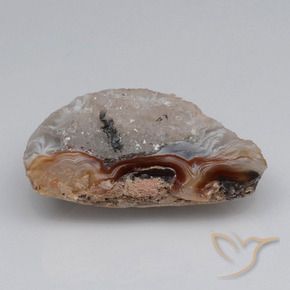 Geodo de ágata Multicolorido Natural 40.37ct, Chique, Opaco