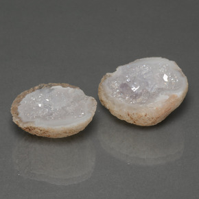 Pedras preciosas de geodo de ágata multicolorido natural de 21,74 ct, forma extravagante, opaco