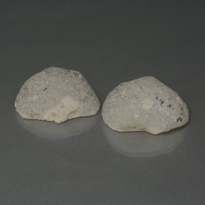 Pedras preciosas de geodo de ágata multicolorido natural de 36,53 ct, forma extravagante, opaco